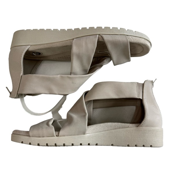 Earth Spirit Crossband Wedge Sandals Size 10 - Picture 6 of 16